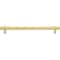Jeffrey Alexander 224 mm Center-to-Center Brushed Gold Key Grande Cabinet Bar Pull 5224BG - alternate 2